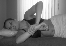 sleeper stretch for shoulder pain